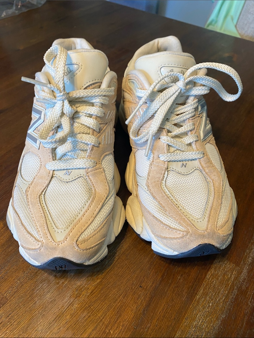 New Balance 9060 "Vintage Rose / Sea Salt" Sneakers — Women's Size 8